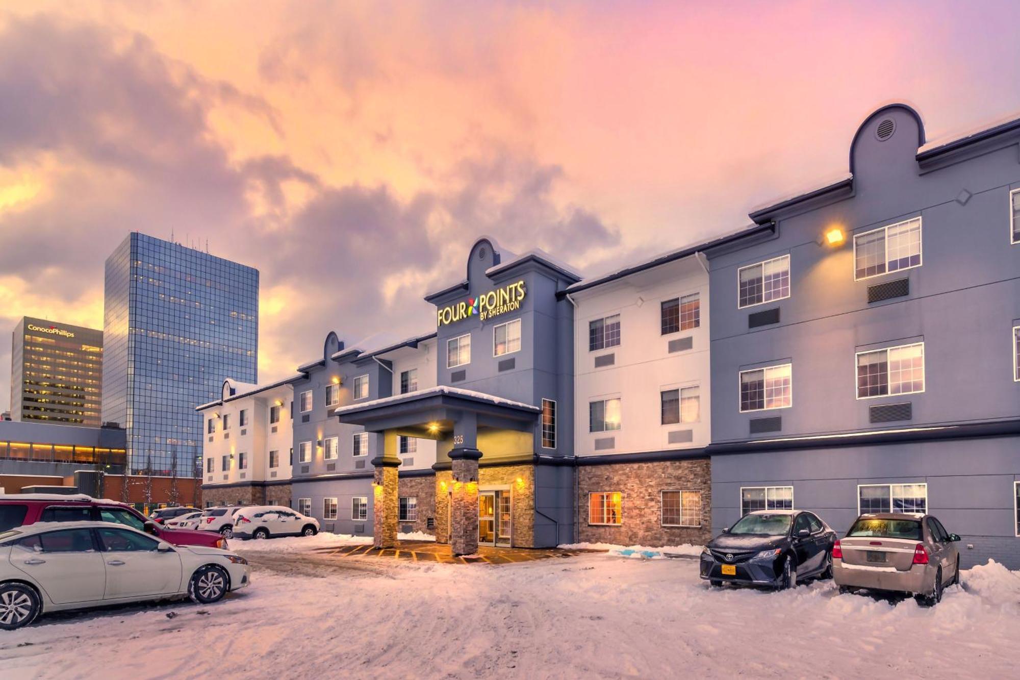 Four Points By Sheraton Anchorage Downtown Exterior foto